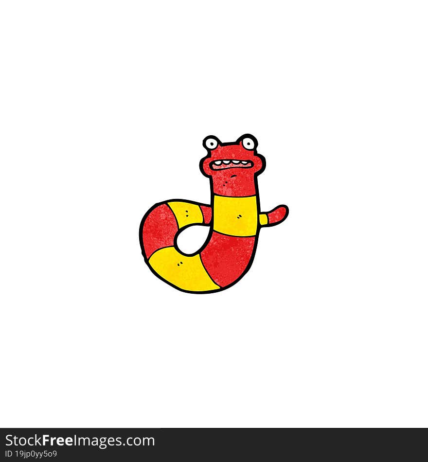 funny cartoon snake