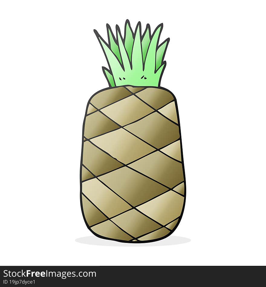 cartoon pineapple