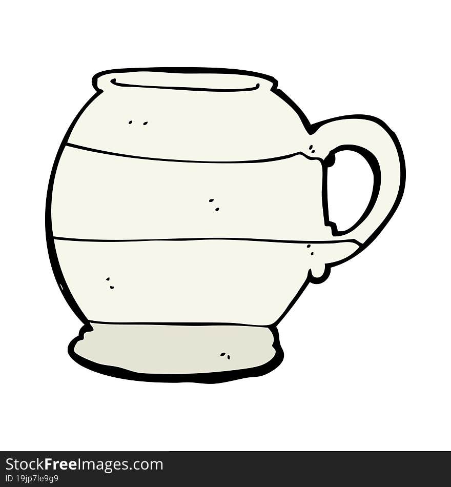 Cartoon Old Style Mug