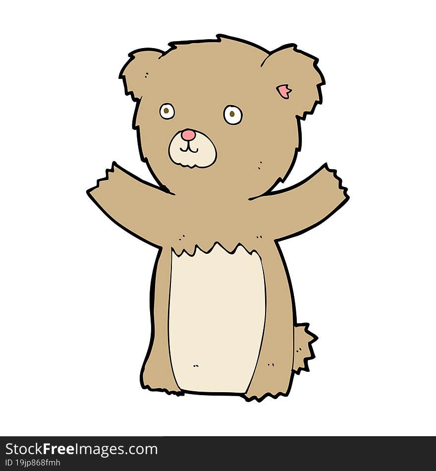 cartoon teddy bear