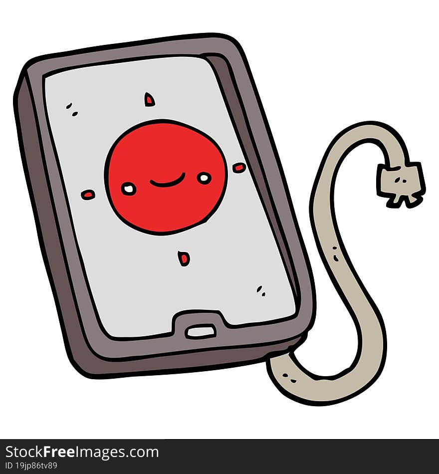 cartoon mobile phone device