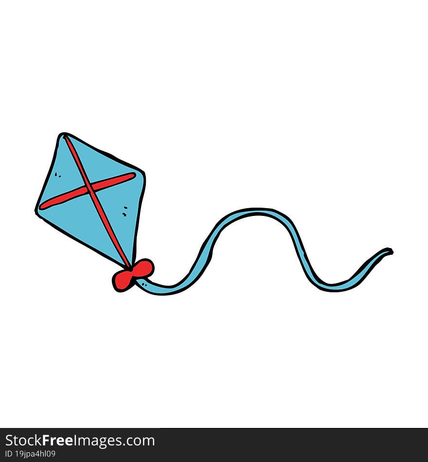 cartoon kite