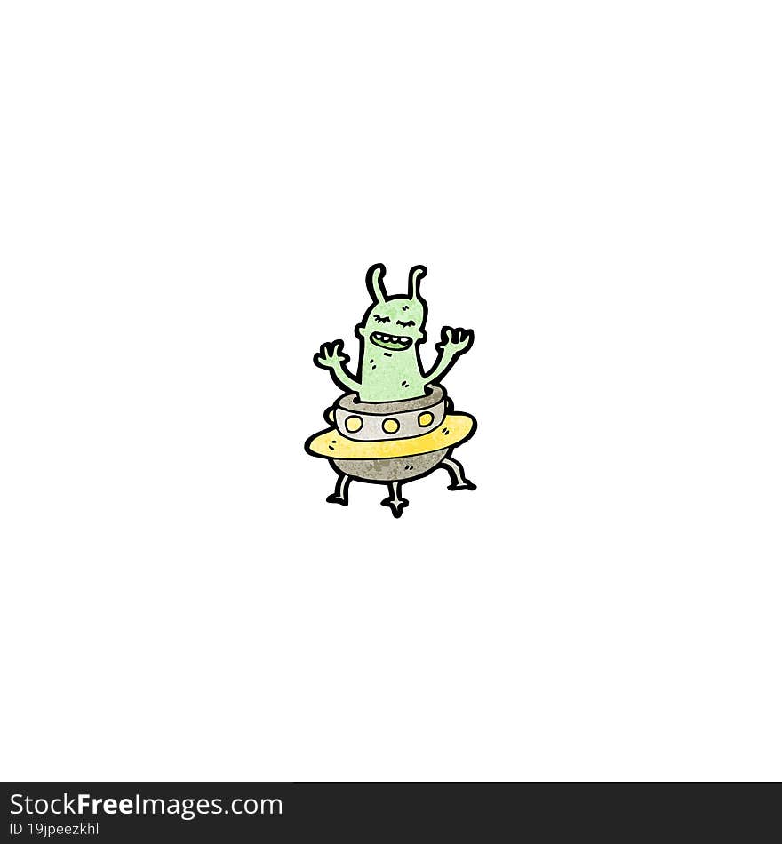 cartoon alien