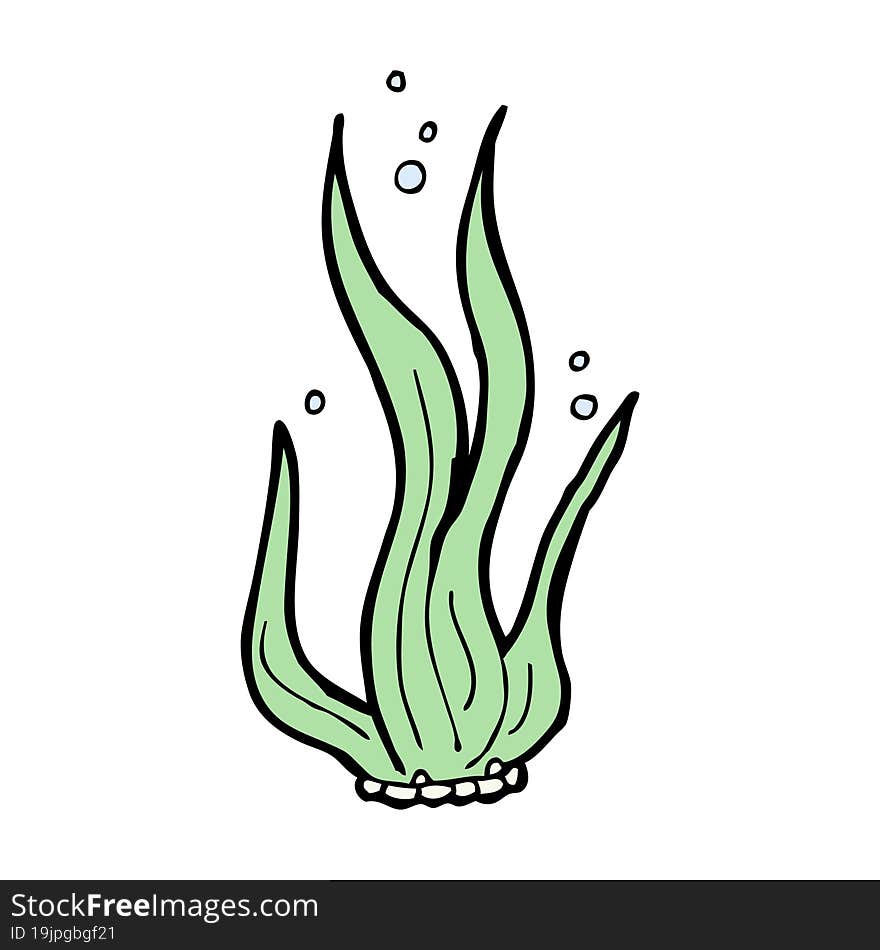 Cartoon Seaweed