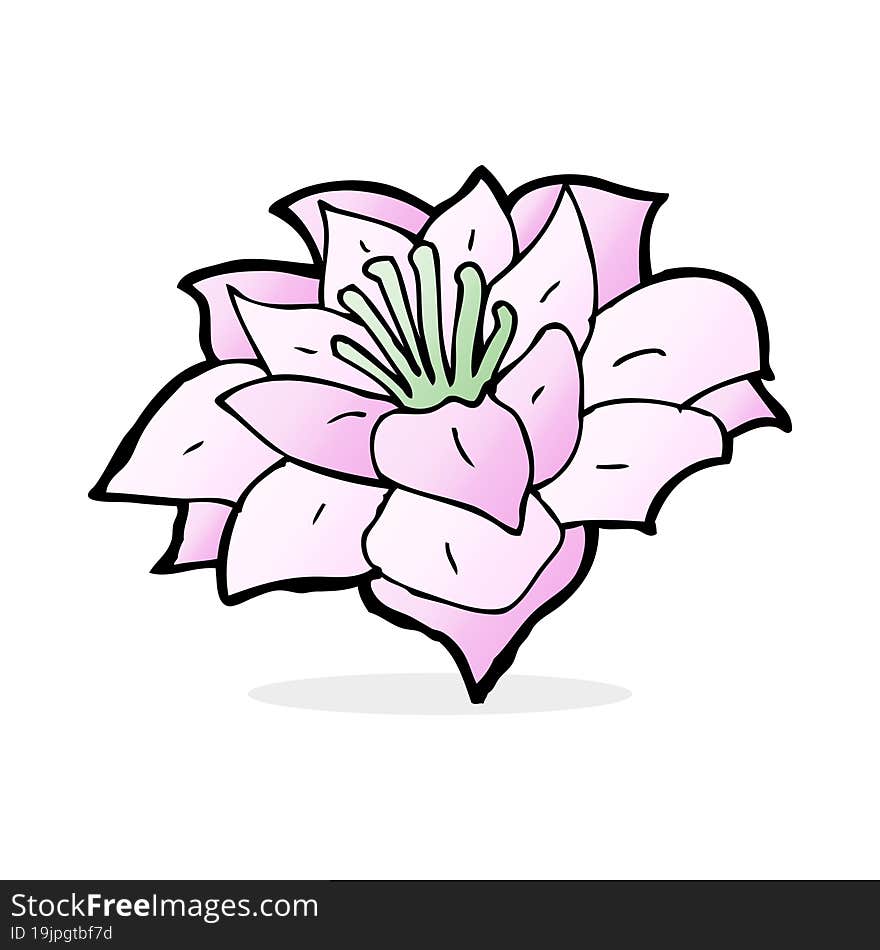 Cartoon Flower