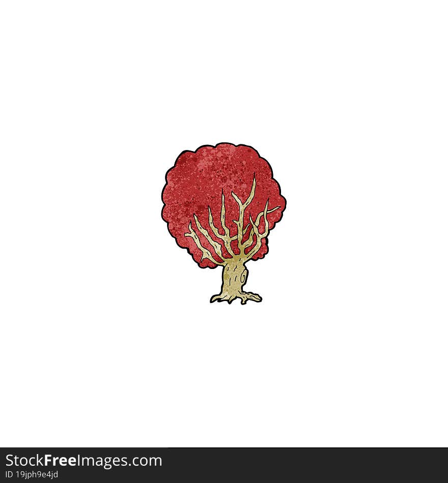 cartoon tree