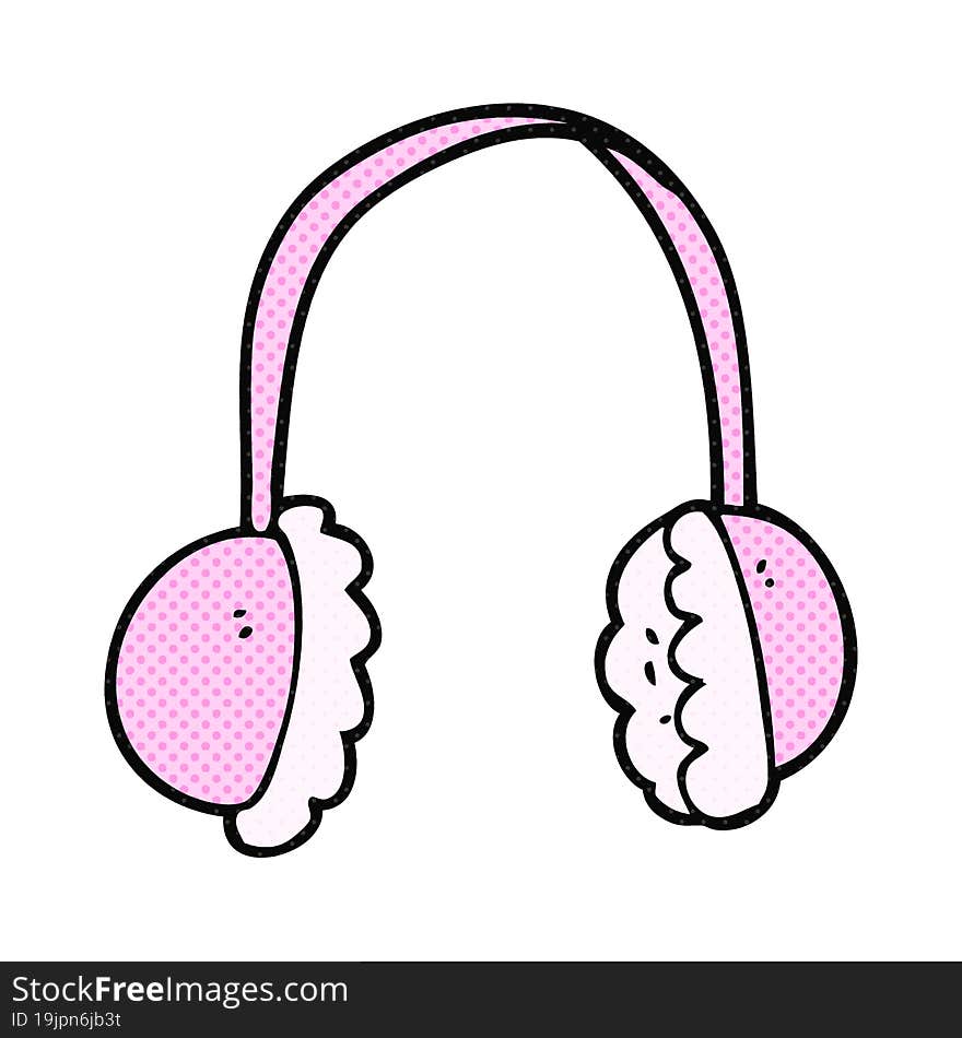 cartoon ear muffs