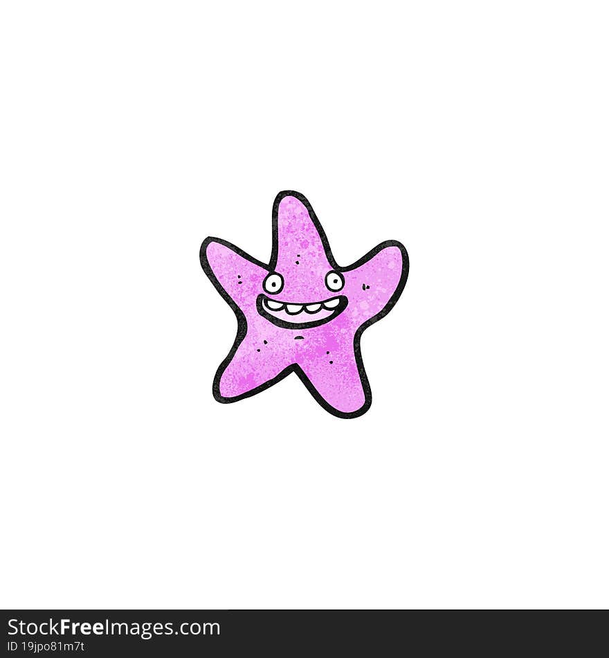 cartoon starfish