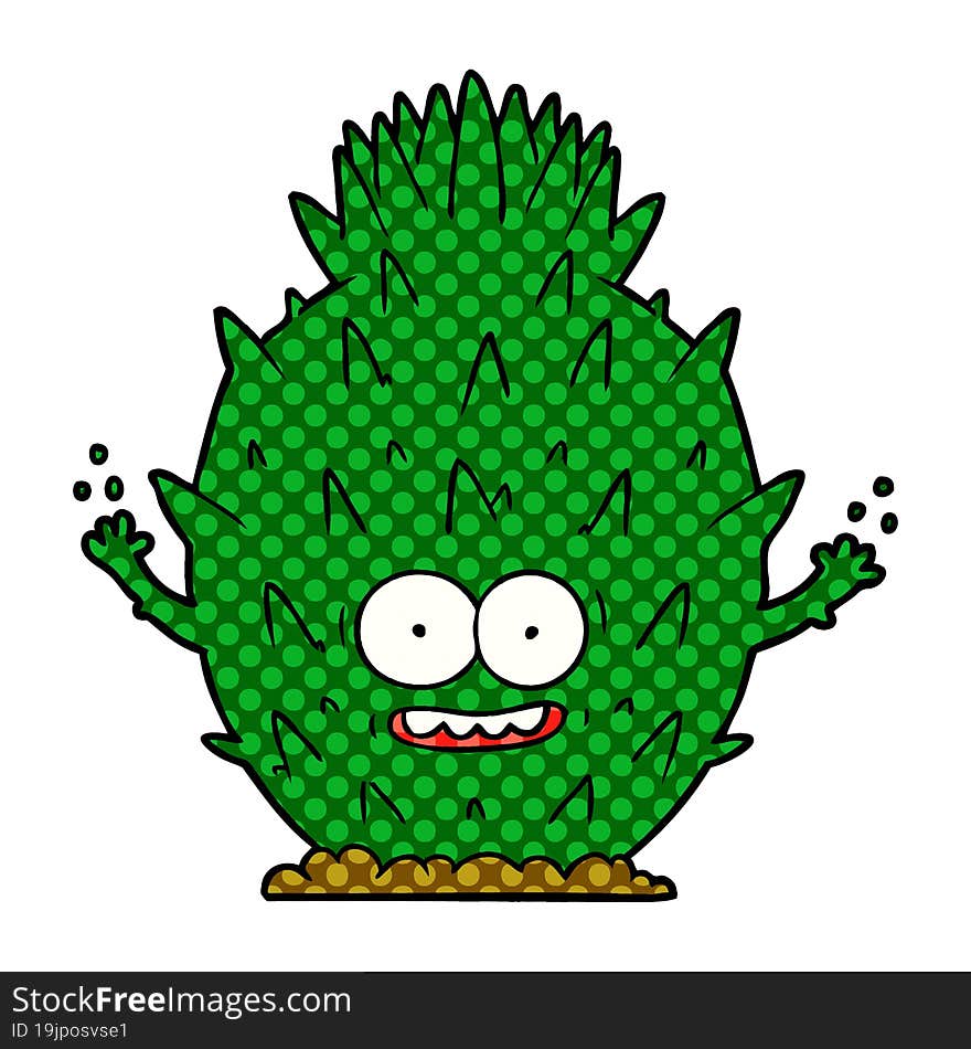 cartoon cactus. cartoon cactus