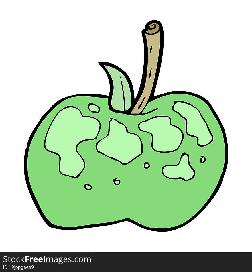 cartoon apple