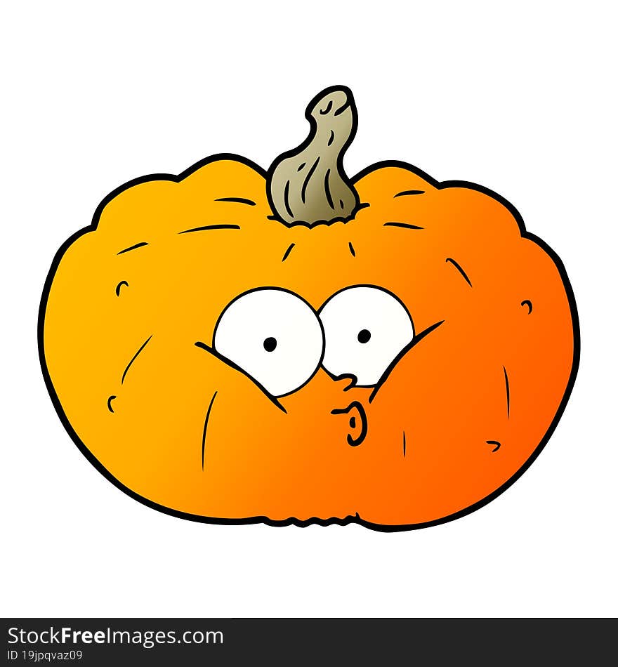 cartoon pumpkin. cartoon pumpkin