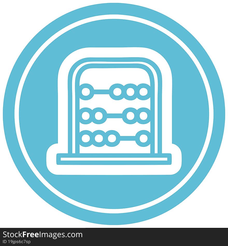 traditional abacus icon