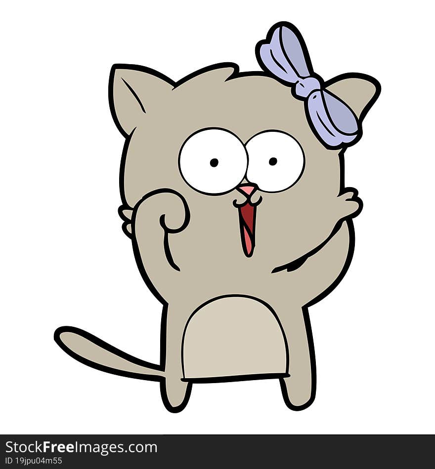 cartoon cat. cartoon cat