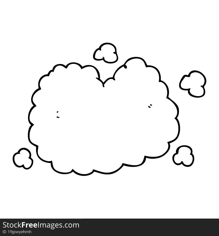 Cartoon Smoke Cloud