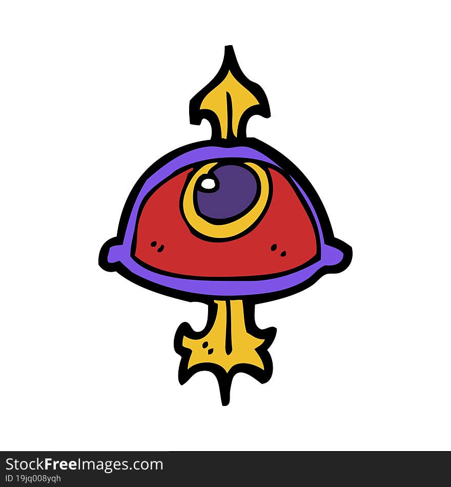 cartoon eye symbol