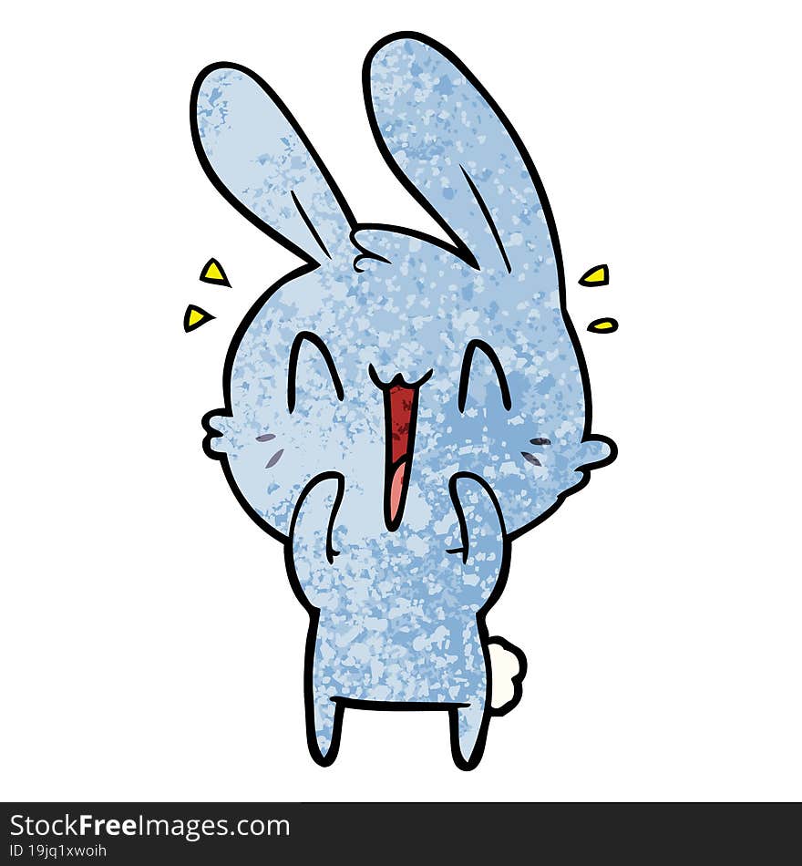 cute cartoon rabbit. cute cartoon rabbit