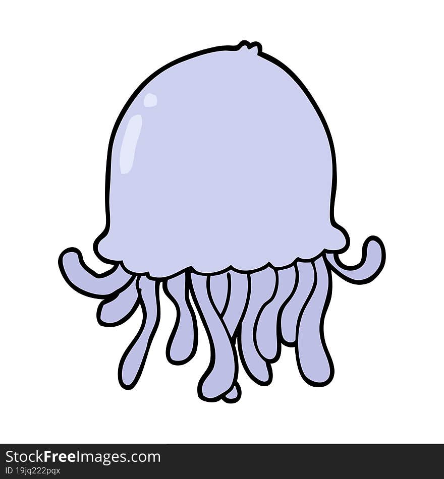 cartoon jellyfish