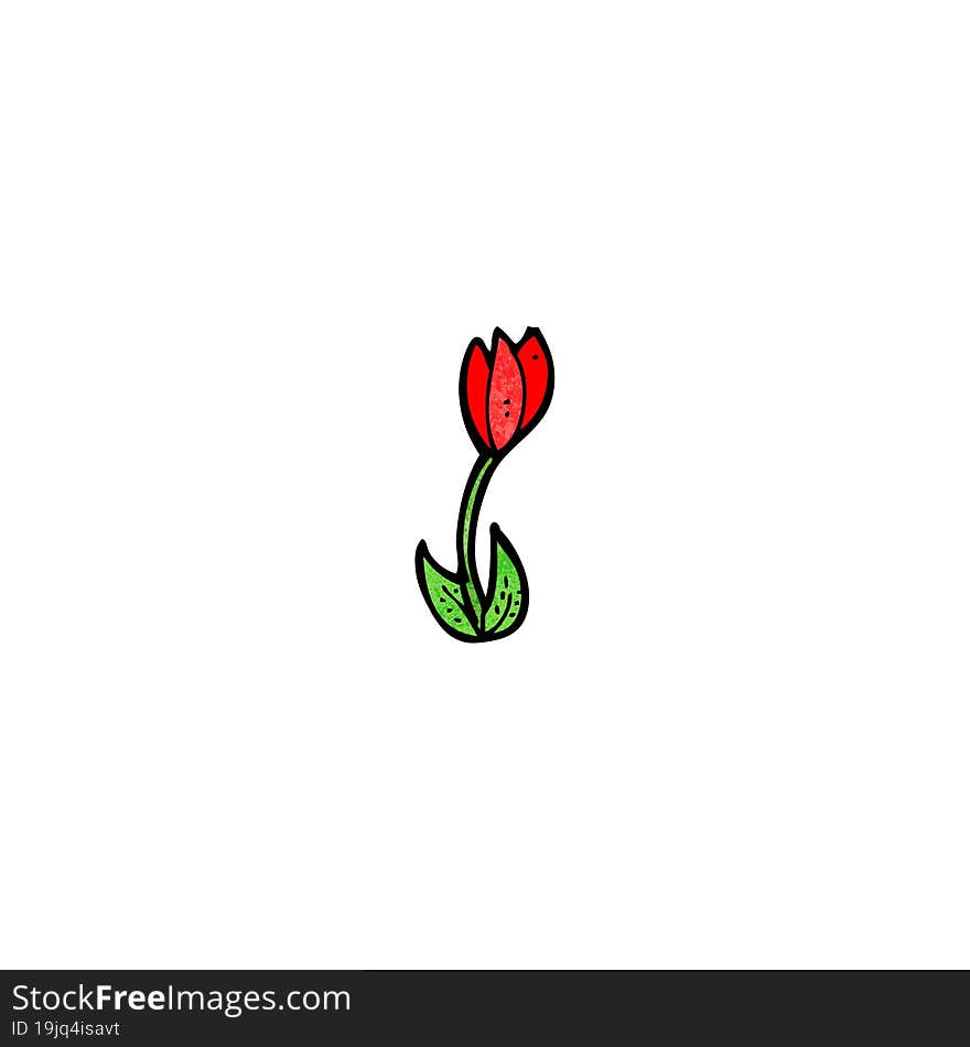 cartoon flower