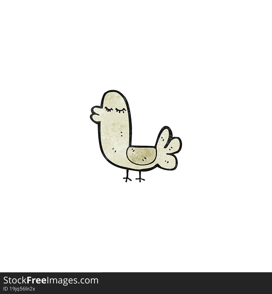 Funny Cartoon Bird