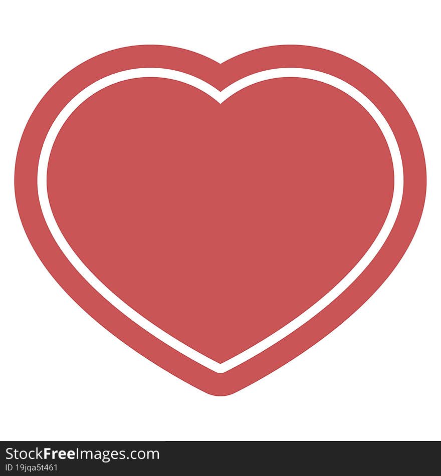 heart symbol graphic vector illustration icon. heart symbol graphic vector illustration icon