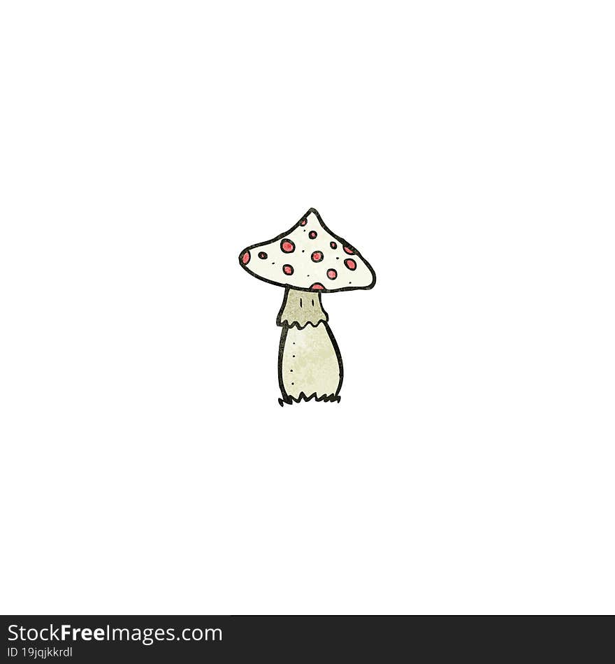 Cartoon Toadstool