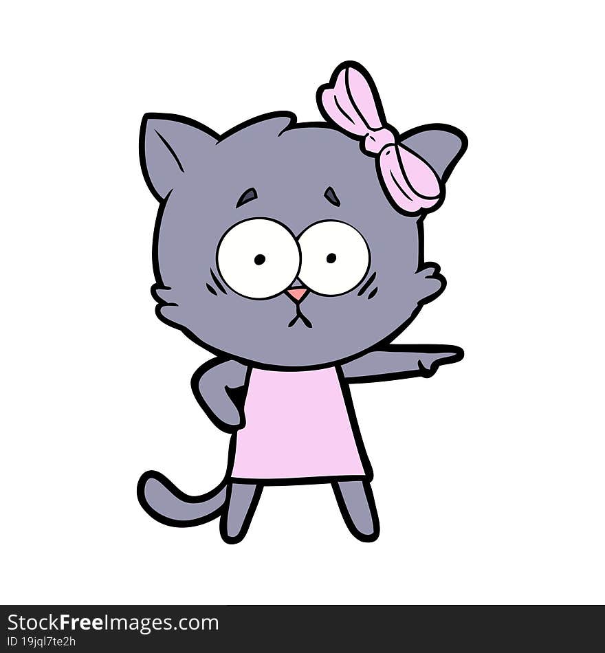 cartoon cat. cartoon cat