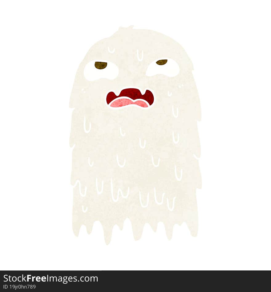 gross cartoon ghost