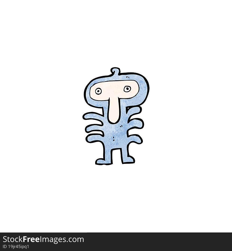 Funny Little Space Monster