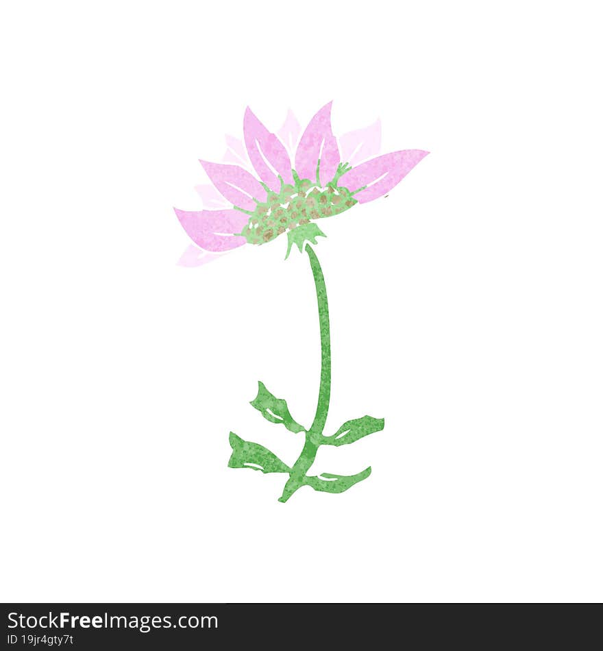 cartoon flower