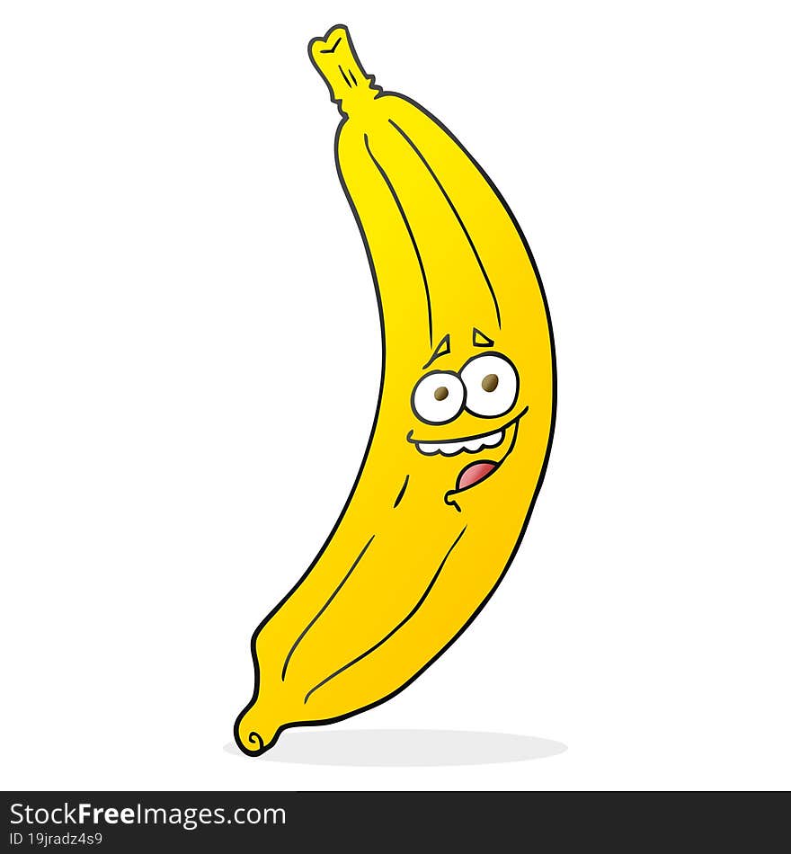 cartoon banana