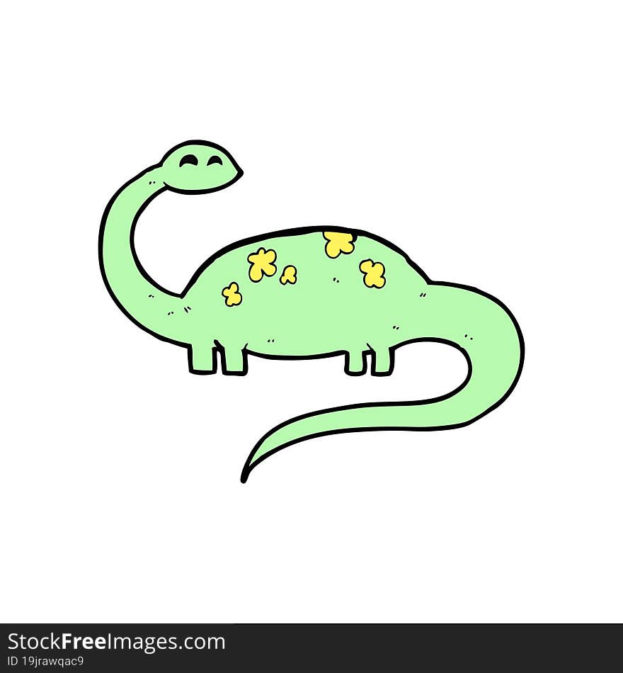 cartoon dinoaur