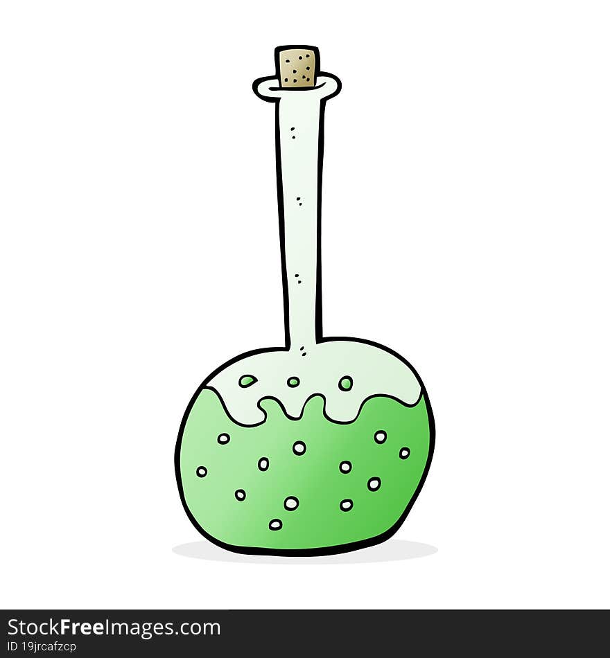 cartoon chemical potion