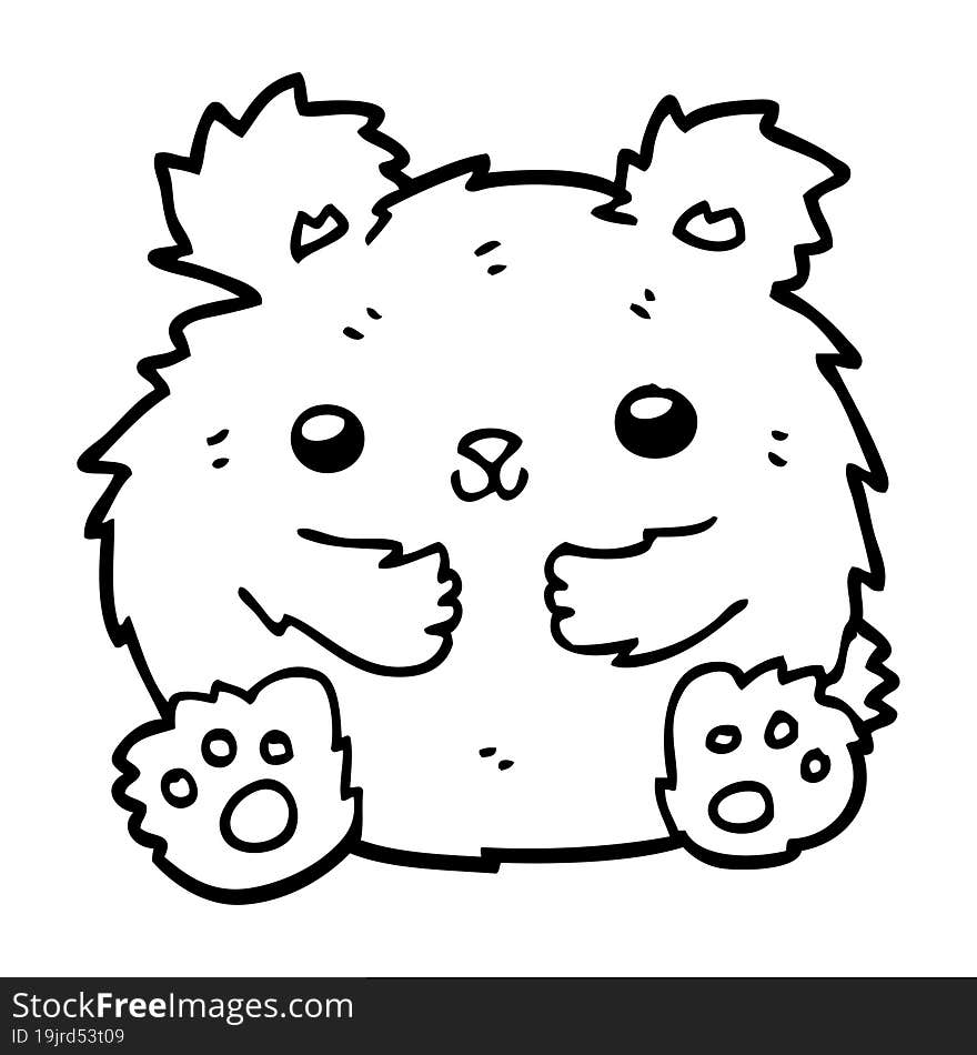 Cute Cartoon Bear