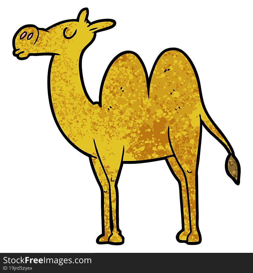 cartoon camel. cartoon camel