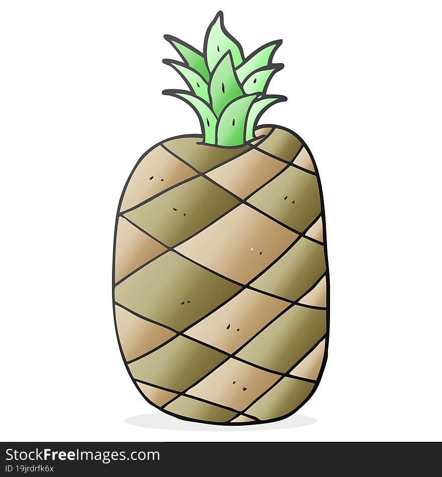 cartoon pineapple