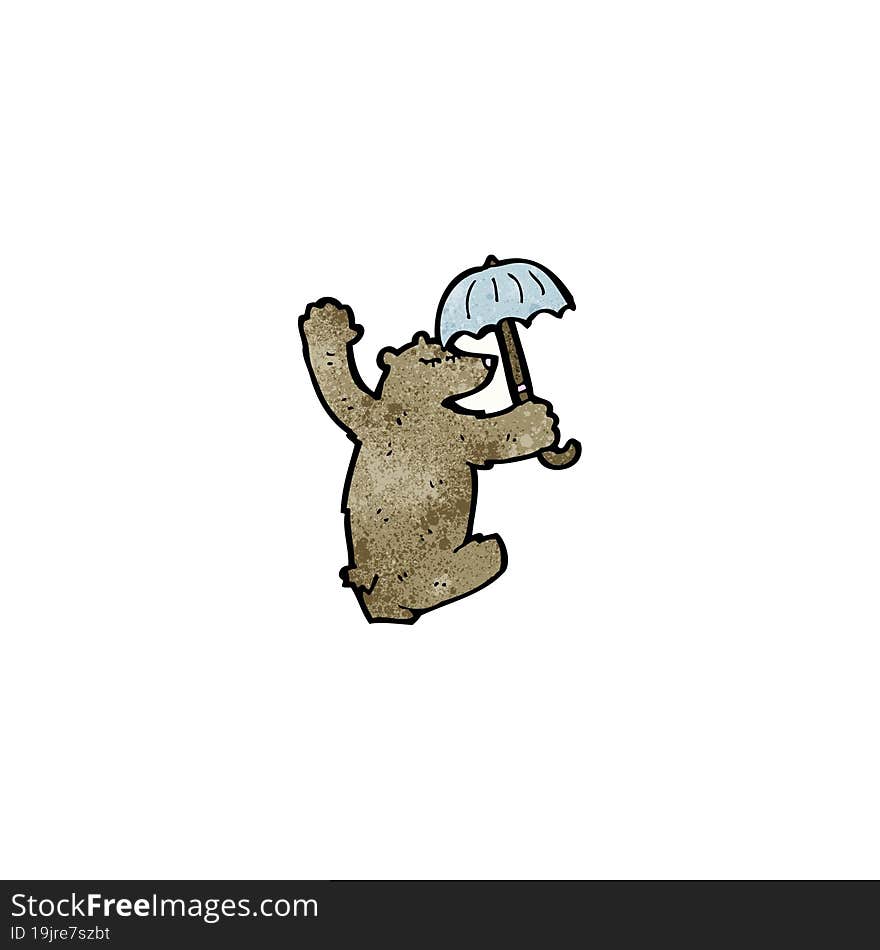 Funny Cartoon Bear