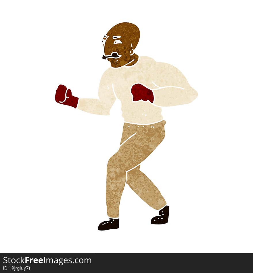 Cartoon Boxer