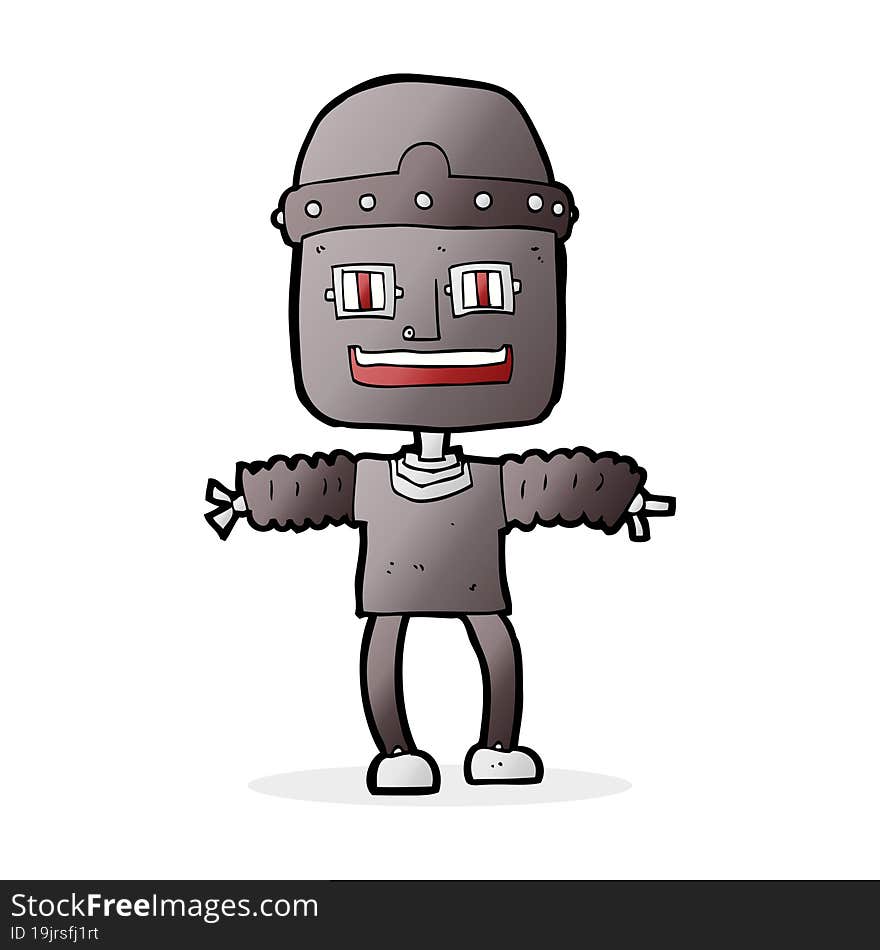 Cartoon Robot