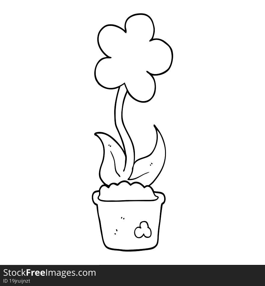 Cute Cartoon Flower