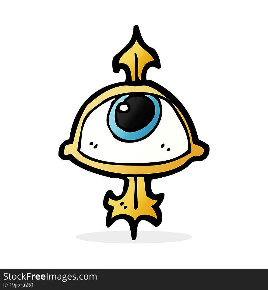 cartoon eye symbol