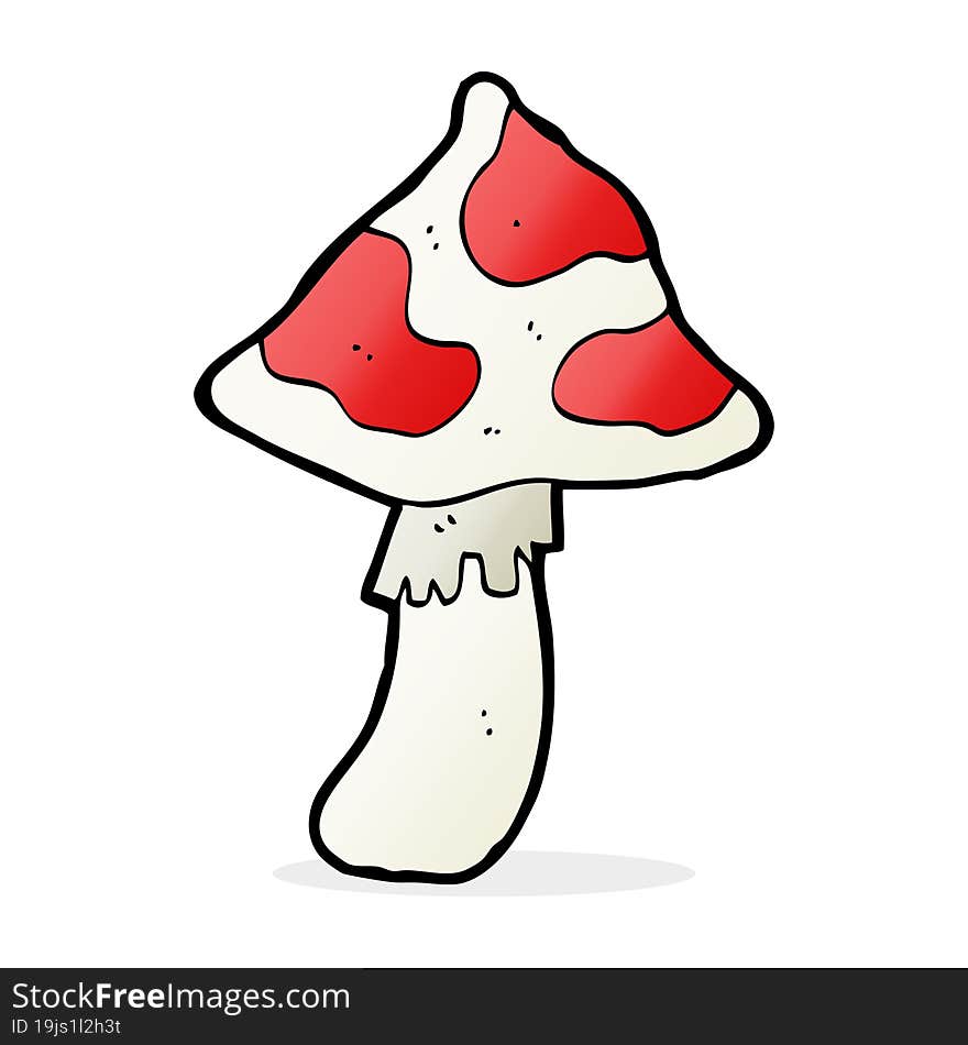 Cartoon Toadstool