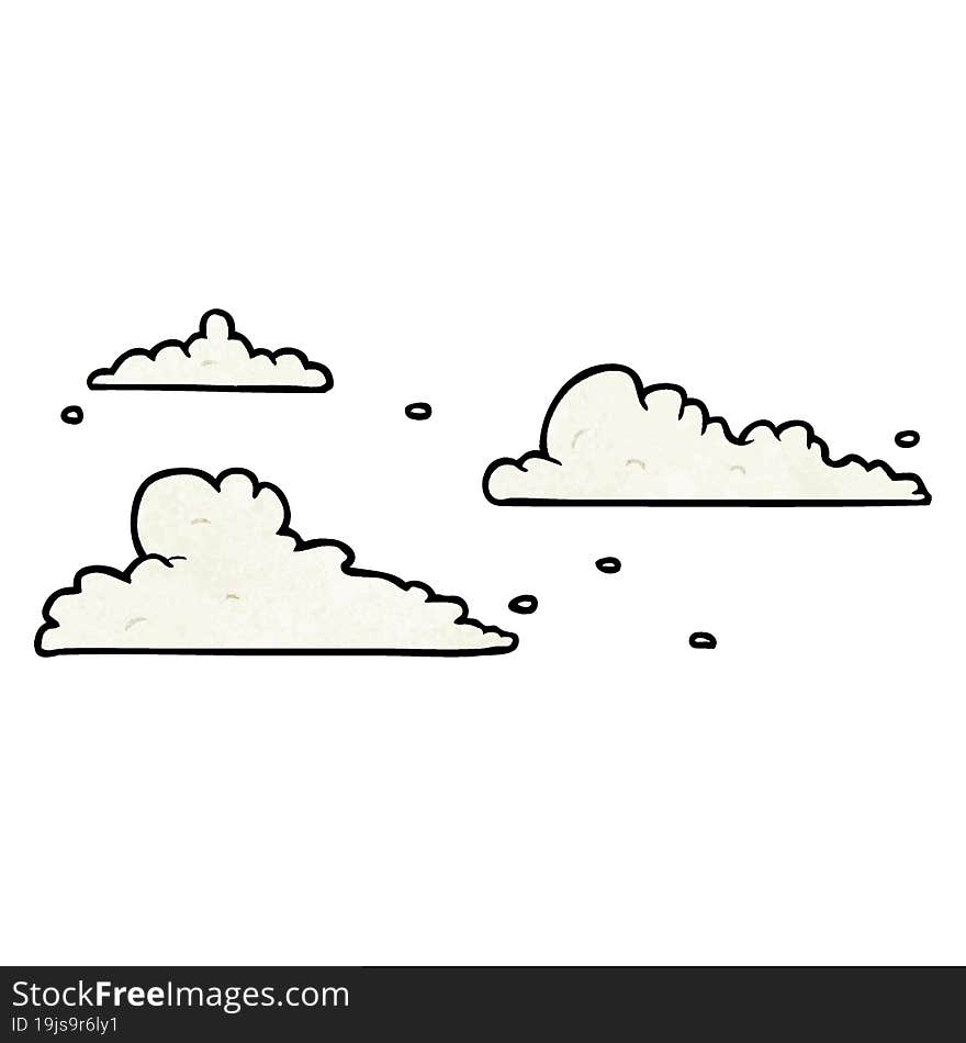 cartoon clouds drifting by. cartoon clouds drifting by