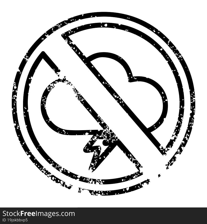 No Storms Icon