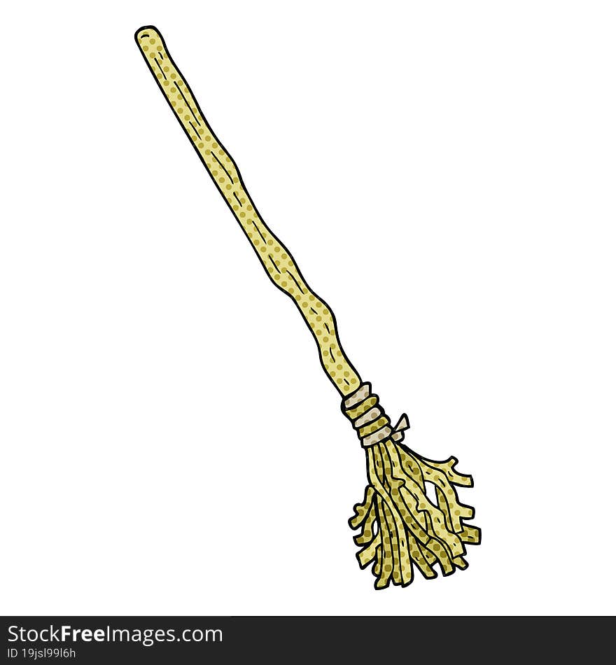 Cartoon Broomstick