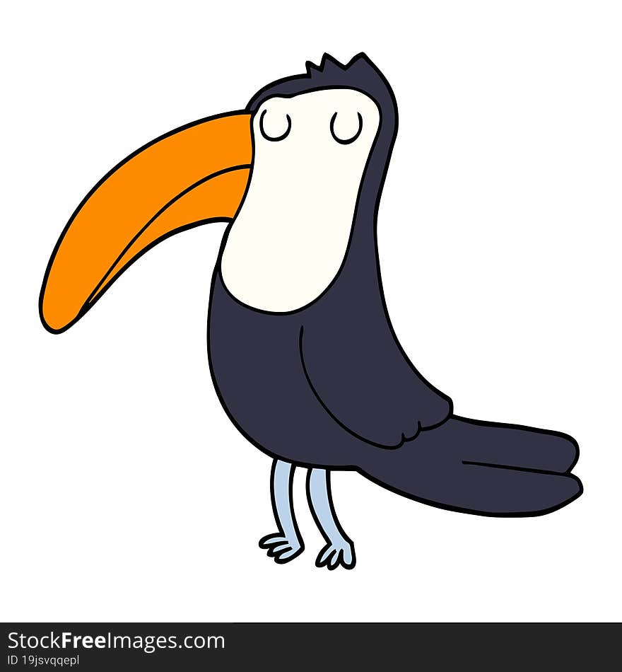 Cartoon Toucan