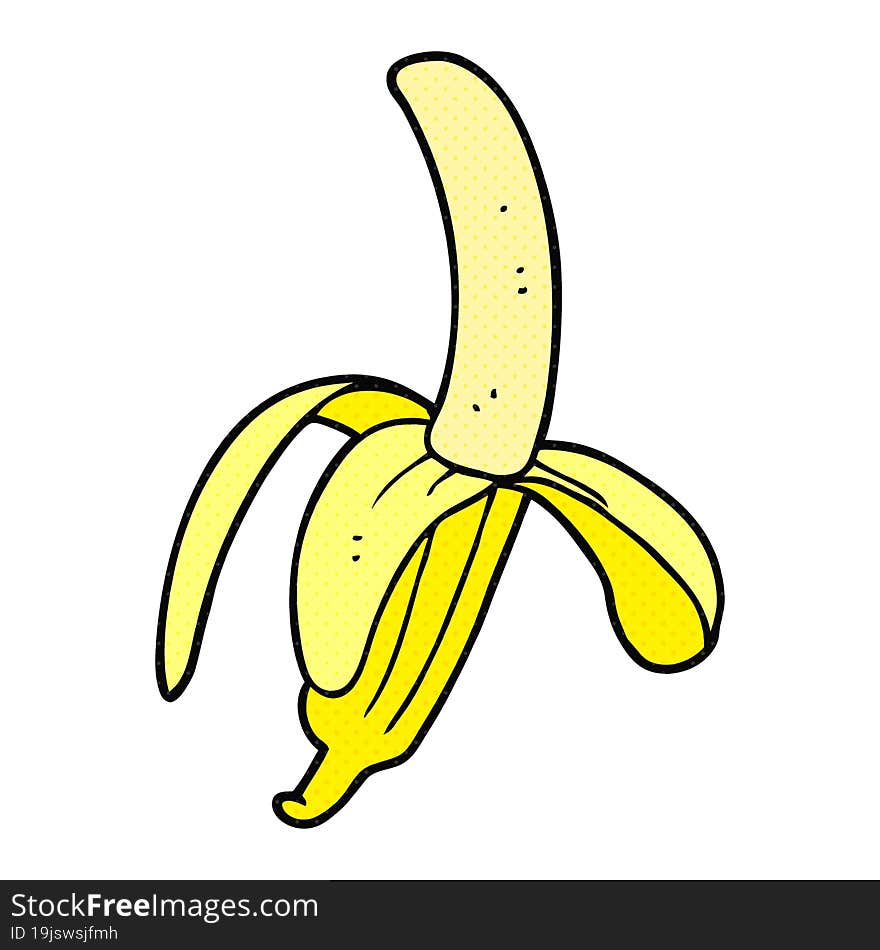 cartoon banana