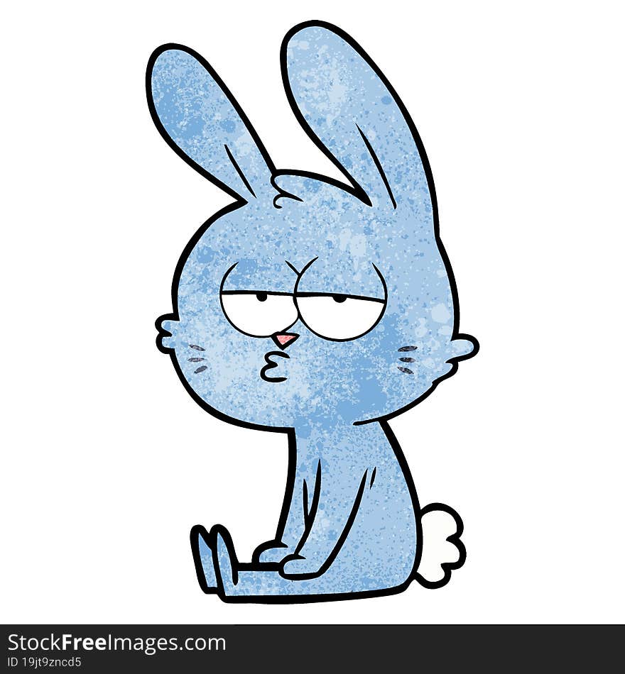 cute cartoon rabbit. cute cartoon rabbit