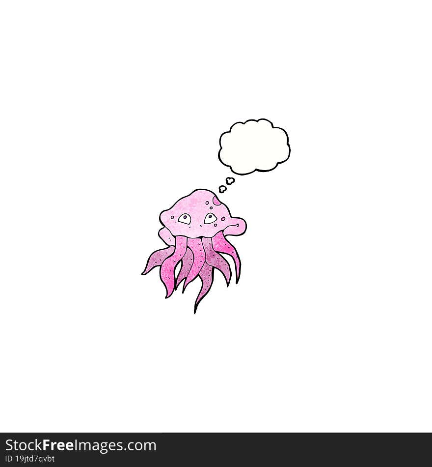 cartoon jellyfish