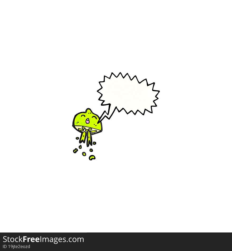 Cartoon Squirting Lime