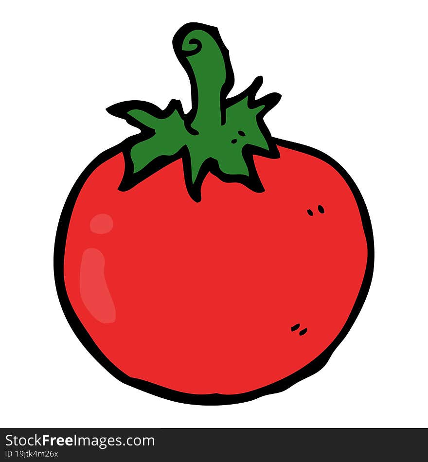 cartoon tomato